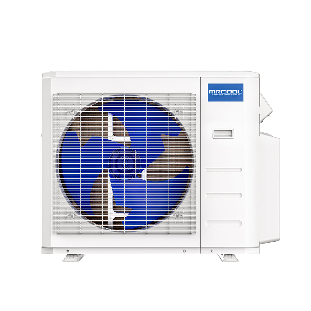 MRCOOL 5th Gen DIY Mini Split - 33,000 BTU 3 Zone Ceiling Cassette Ductless Air Conditioner and Heat Pump with 35 ft. Install Kit, DIYM336HPC03C49