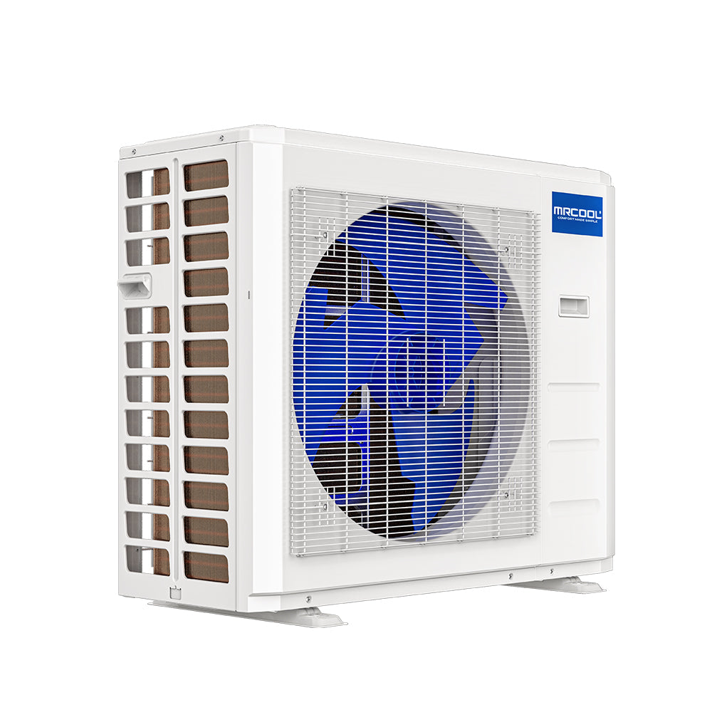 MRCOOL 5th Gen DIY Mini Split - 33,000 BTU 3 Zone Ceiling Cassette Ductless Air Conditioner and Heat Pump with 35 ft. Install Kit, DIYM336HPC03C49