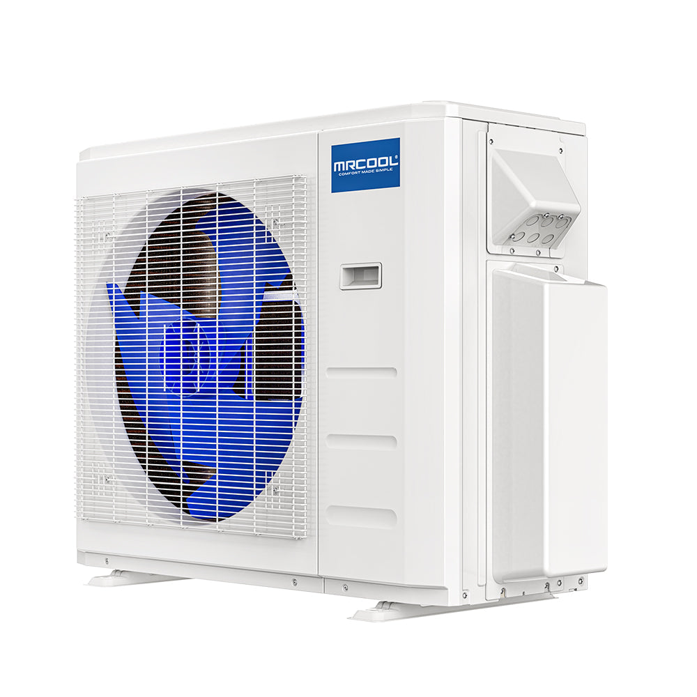 MRCOOL 5th Gen DIY Mini Split - 33,000 BTU 3 Zone Ceiling Cassette Ductless Air Conditioner and Heat Pump with 35 ft. Install Kit, DIYM336HPC03C49