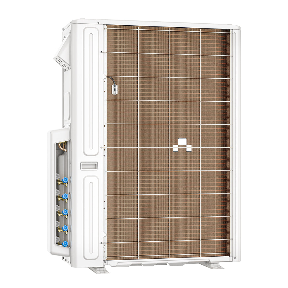 MRCOOL 5th Gen DIY Mini Split - 48,000 BTU 3 Zone Ceiling Cassette Ductless Air Conditioner and Heat Pump with 35 ft. Install Kit, DIYM348HPC01C49