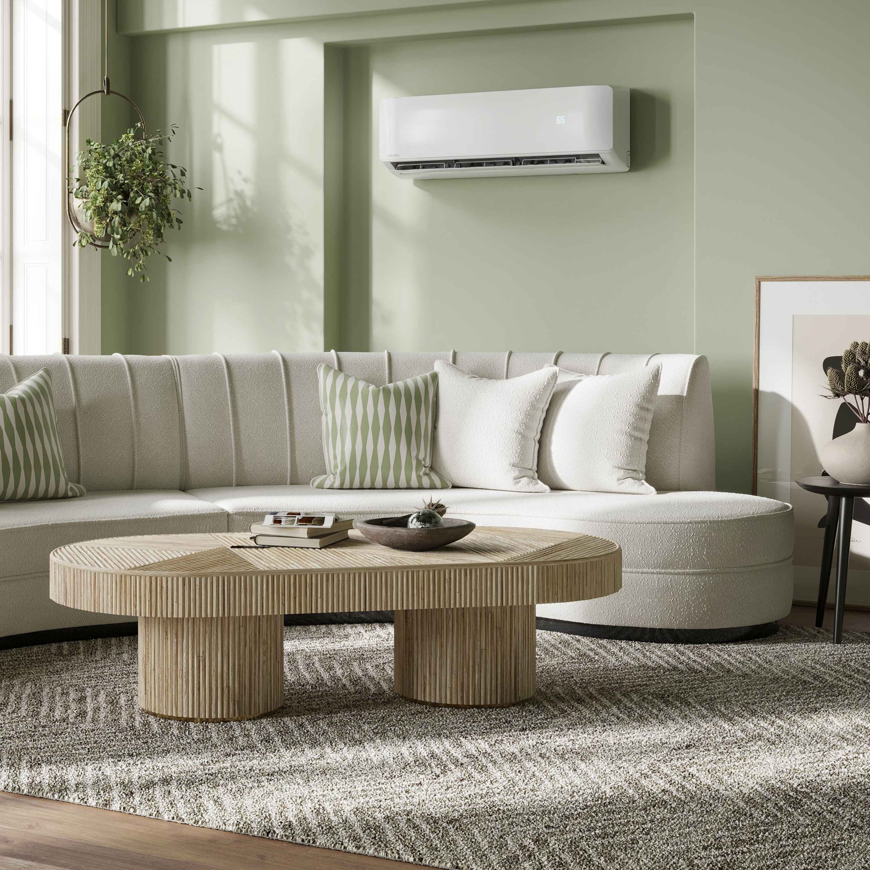 MRCOOL DIY 5th Gen Mini Split - 6-Zone 55,000 BTU Mini Split Condenser 230V with 9K + 6K + 6K + 6K + 6K + 6K Wall Mount Air Handlers DIY5-6Z-55HP-9K6K6K6K6K6K