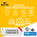 MRCOOL 5th Gen DIY Mini Split - 42,000 BTU 3 Zone Ceiling Cassette Ductless Air Conditioner and Heat Pump with 16 ft. Install Kit, DIYM348HPC00C00 indoor air handler