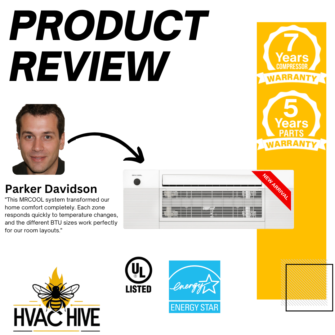 MRCOOL DIY 5th Gen Mini Split - 6-Zone 55,000 BTU Mini Split Condenser 230V with 18K + 12K + 12K + 9K + 9K + 6K Ceiling Cassette Air Handlers DIY5-6ZC-55HP-18K12K12K9K9K6K Electrical requirements parker davidson