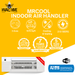 MRCOOL DIY Mini Split - 33,000 BTU 3 Zone Ceiling Cassette Ductless Air Conditioner and Heat Pump with 16 ft. Install Kit, DIYM336HPC03C00 Indoor air handler