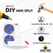 MRCOOL DIY Mini Split - 39,000 BTU 3 Zone Ductless Air Conditioner and Heat Pump, DIY-B-348HP091218 DIY Mini Split 