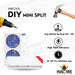 MRCOOL DIY Mini Split - 45,000 BTU 3 Zone Ductless Air Conditioner and Heat Pump, DIY-B-348HP091224 DIY mini split