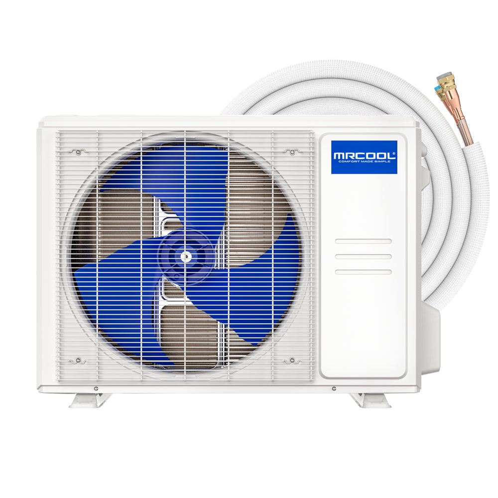 MRCOOL DIY® 5th Gen EasyPro 18,000 BTU Single Zone Mini Split Complete System 230V with 16 ft. DIY Quick Connect Line Set and DIYPRO Cable, DIY-18-HP-WM-230D25-O