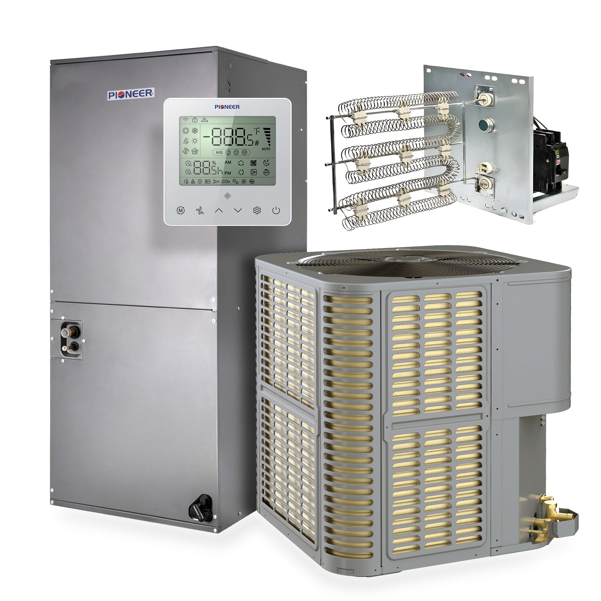 Pioneer® Vertex™ 36,000 BTU 18.6 SEER2 230V Ducted Central Split Air Conditioner Inverter Heat Pump